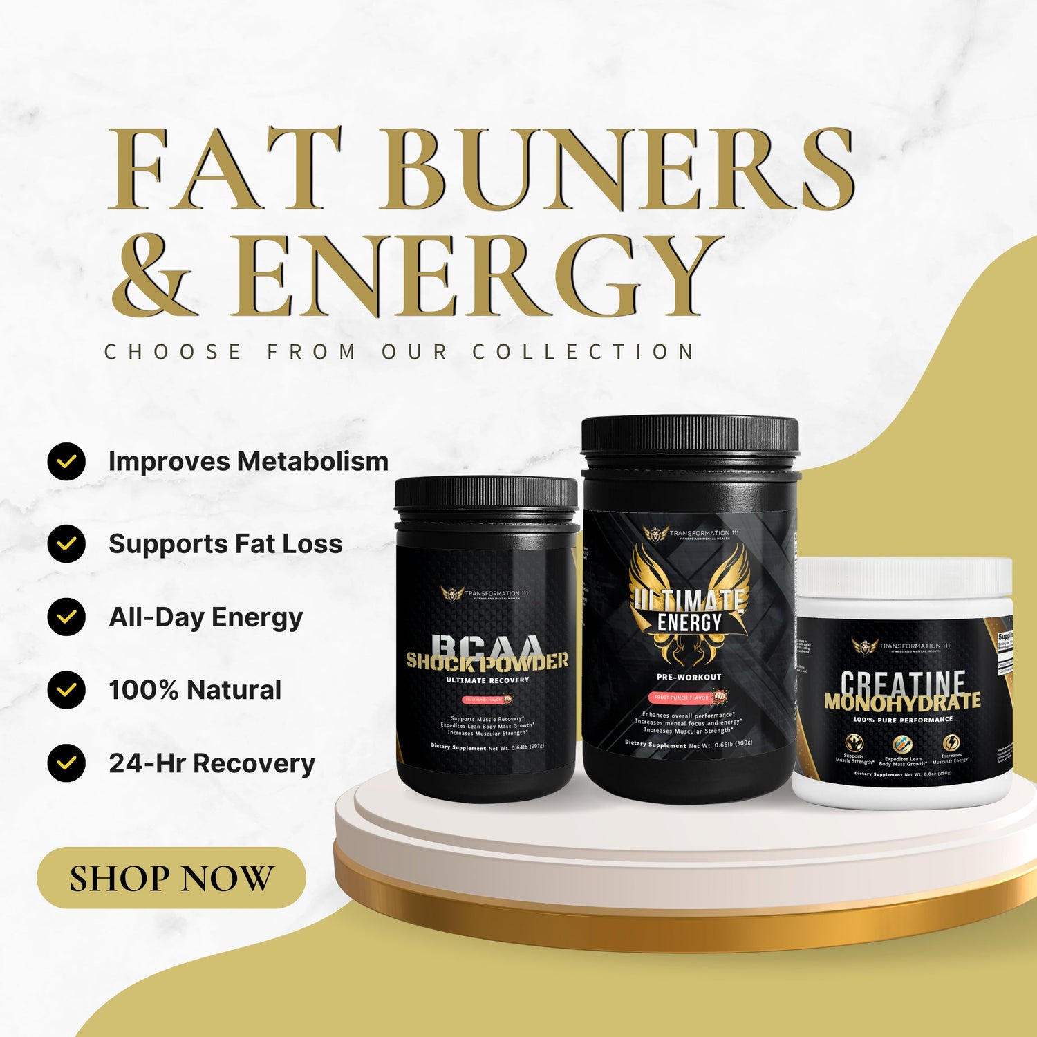 Fat Burners & Energy