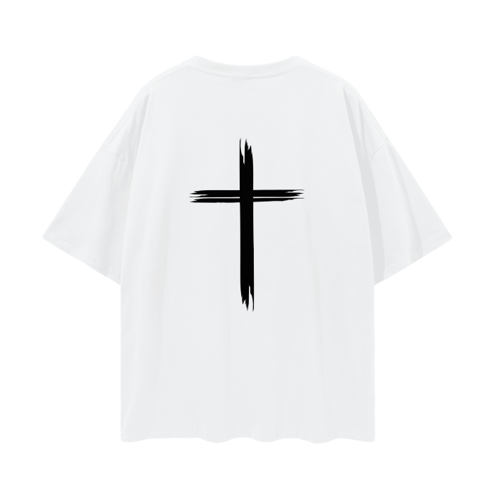 BLESSINGS Oversize Deep Drop Shoulder Tee - 190 GSM