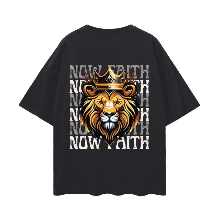 "NOW FAITH" v1 | Oversize Drop Shoulder T-Shirt