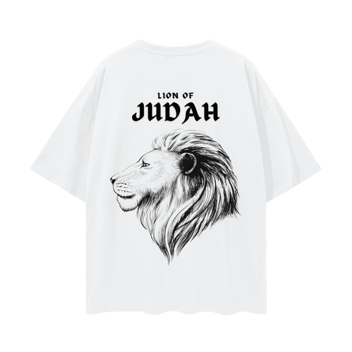 "LION OF JUDAH" v1 | Oversize Drop Shoulder T-Shirt