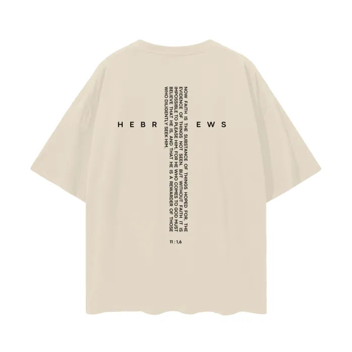 "NOW FAITH" v3 | Oversize Drop Shoulder T-Shirt