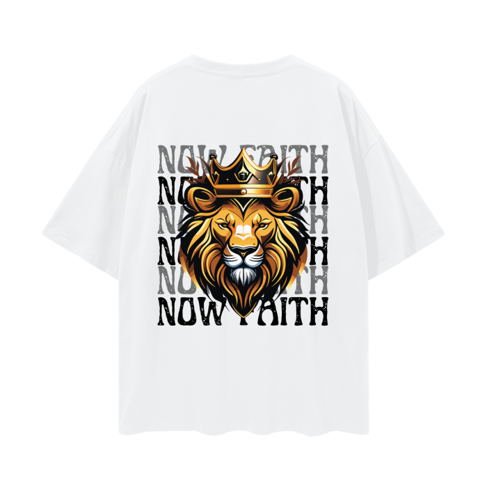 "NOW FAITH" v1 | Oversize Drop Shoulder T-Shirt
