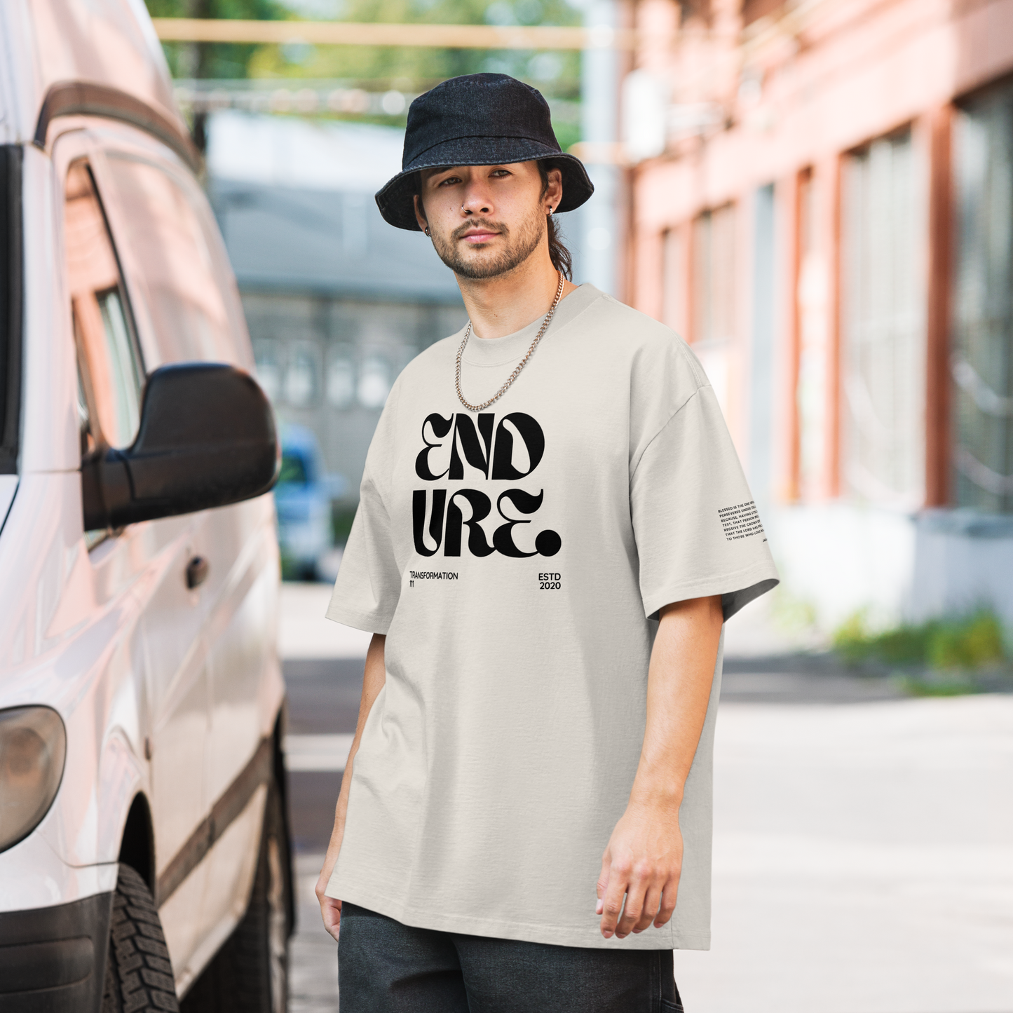 ENDURE (LIGHT) | Premium Oversized T-Shirt