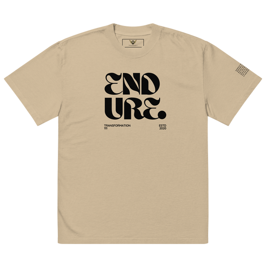 ENDURE (LIGHT) | Premium Oversized T-Shirt