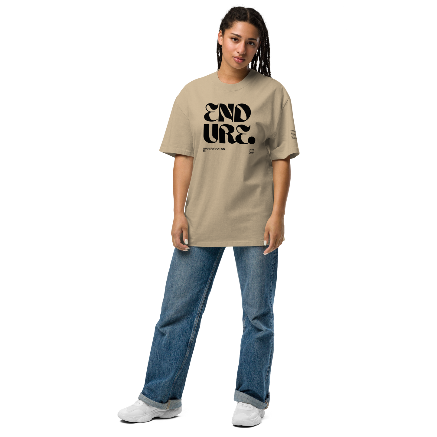 ENDURE (LIGHT) | Premium Oversized T-Shirt