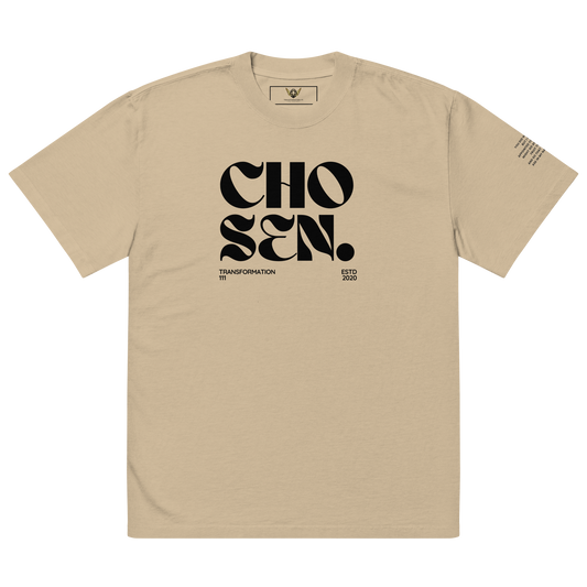 CHOSEN (LIGHT) | Premium Oversized T-Shirt