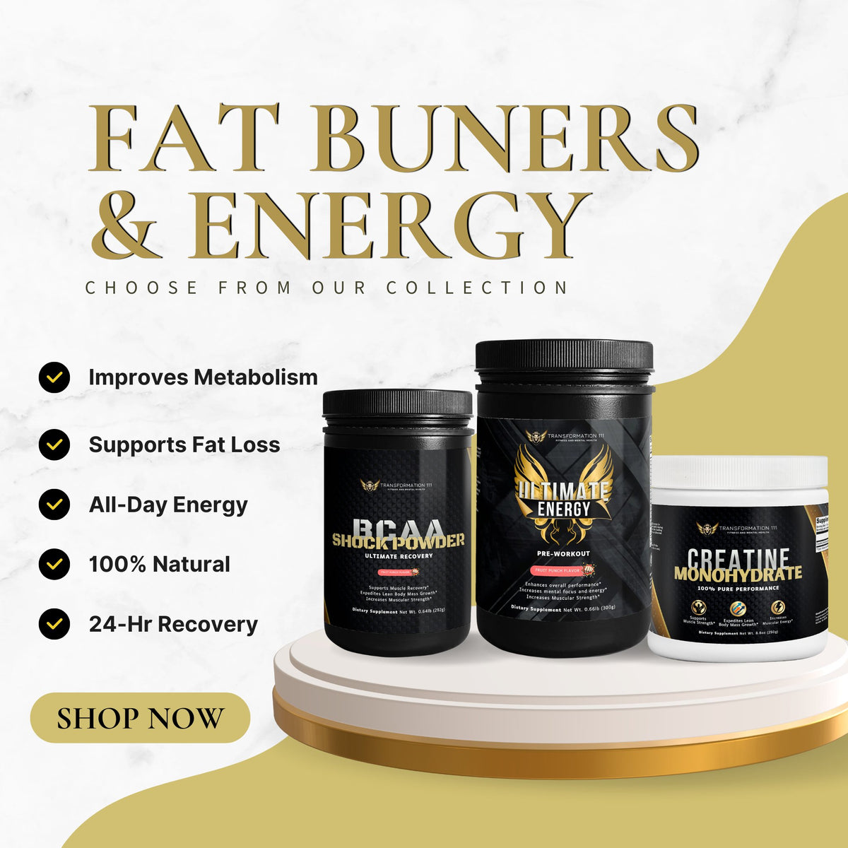 Fat Burners & Energy