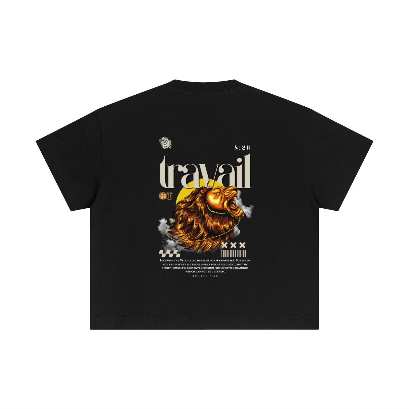 "TRAVAIL" v2 | Premium Boxy T-Shirt