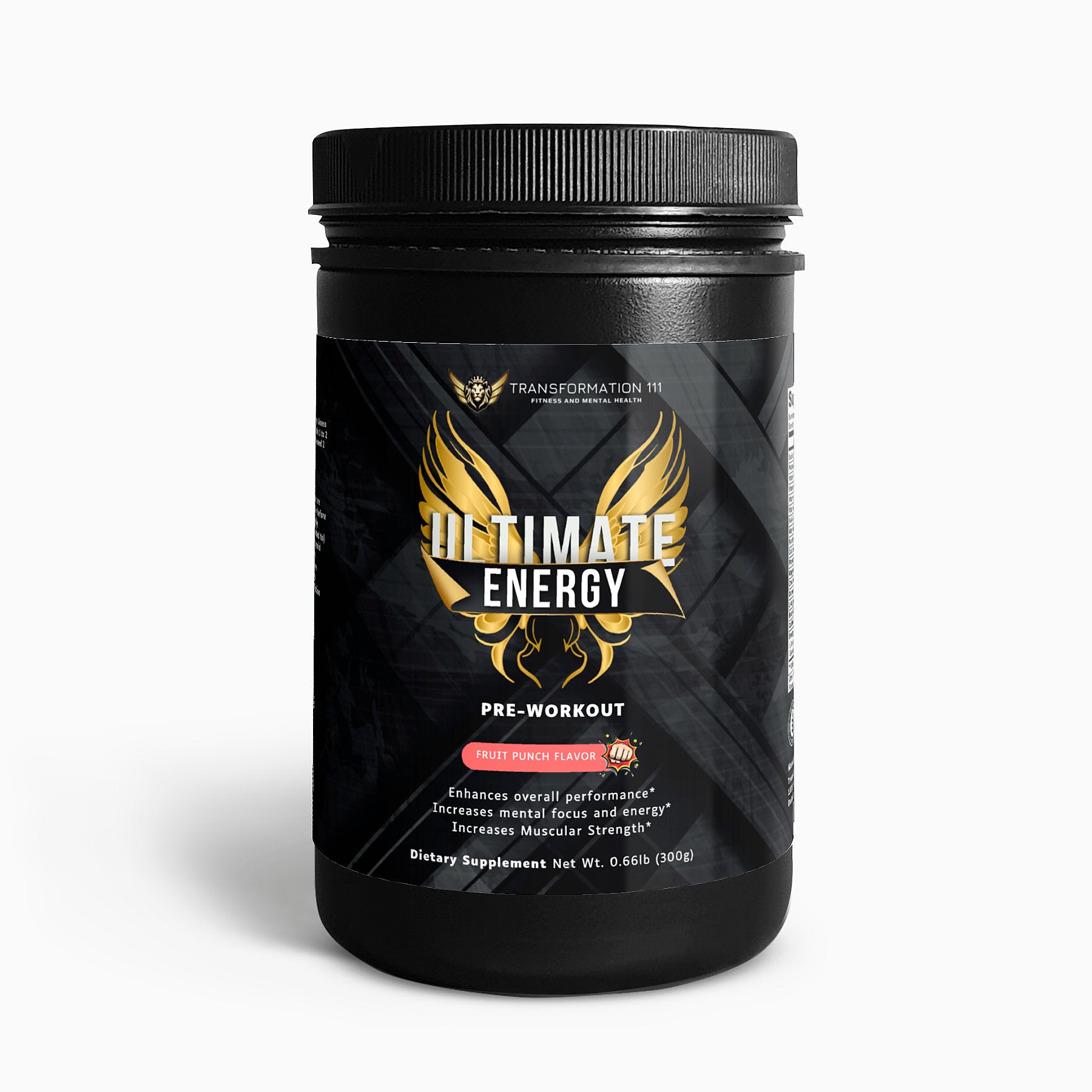 Ultimate Energy | Pre-Workout Powder (Fruit Punch)