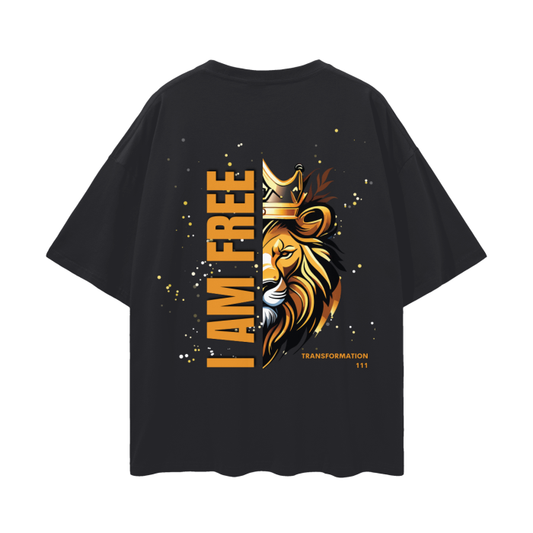 "I AM FREE" v1 | Oversize Drop Shoulder T-Shirt