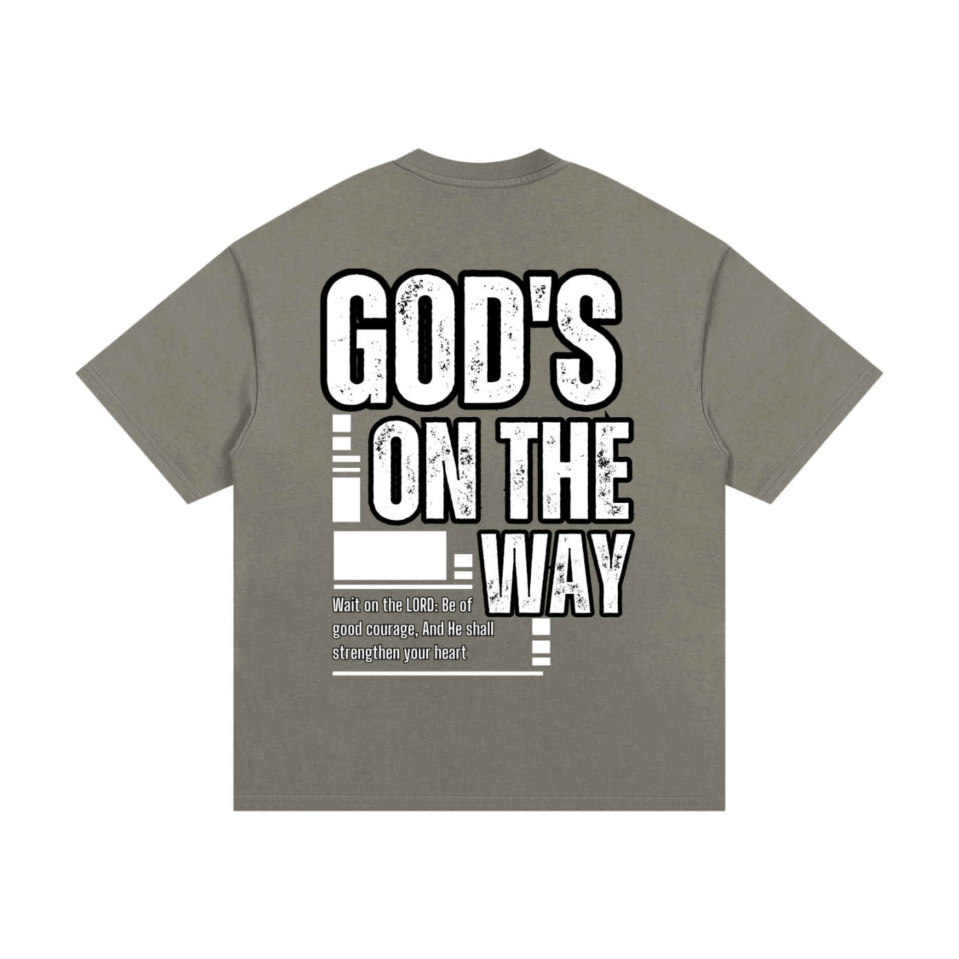 "WORTH THE WAIT" V1 | Essential Heavyweight T-Shirt