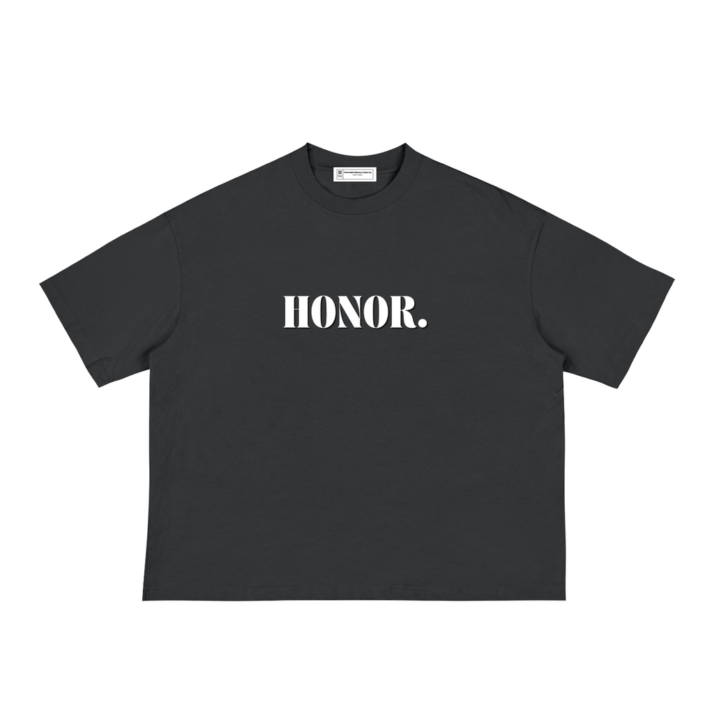 "HONOR" - Classic Loose Boxy Tee