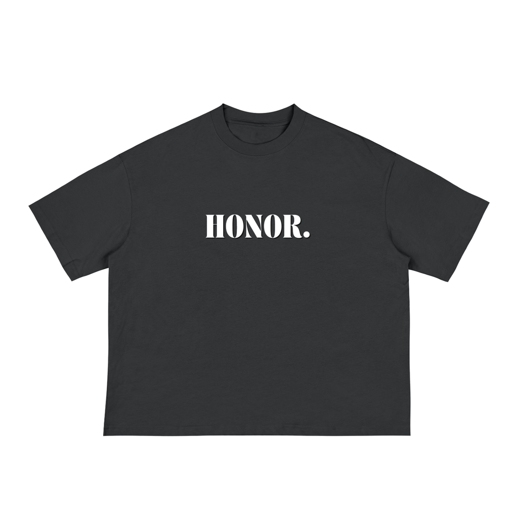 "HONOR" - Classic Loose Boxy Tee