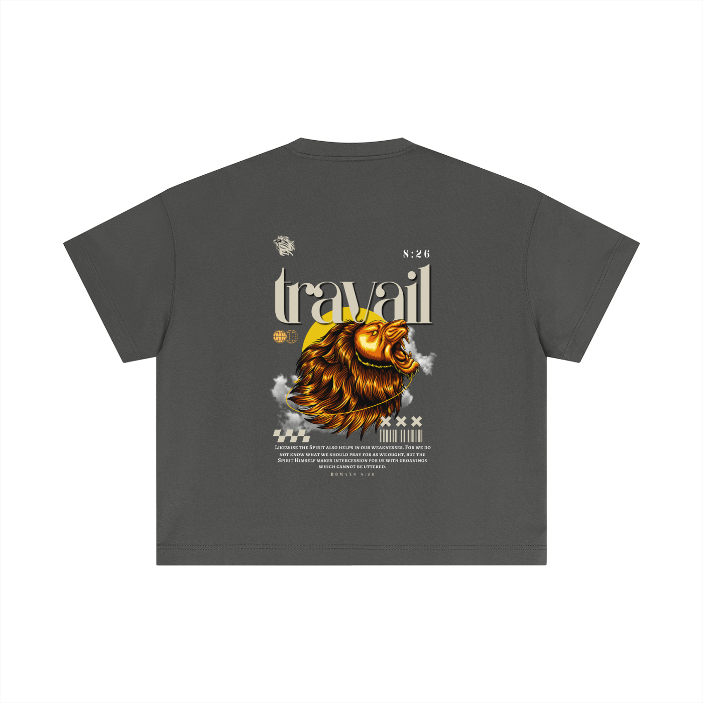 "TRAVAIL" v2 | Premium Boxy T-Shirt