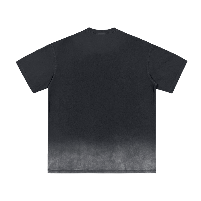 "ANOINTED" Gradient Vintage | Loose Fit T-Shirt (Black)