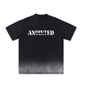 "ANOINTED" Gradient Vintage | Loose Fit T-Shirt (Black)
