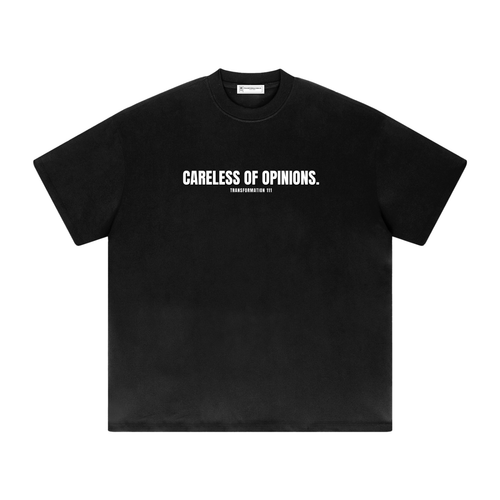 "CARELESS OF OPINIONS" | Heavyweight Drop Shoulder T-Shirt