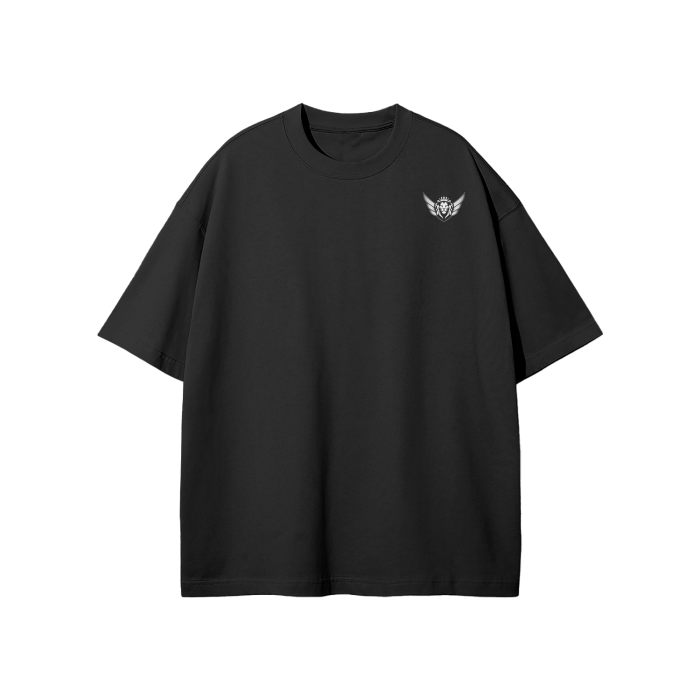 "WE HAVE GOALS" | Unisex Heavyweight Loose Fit T-Shirt (Black)