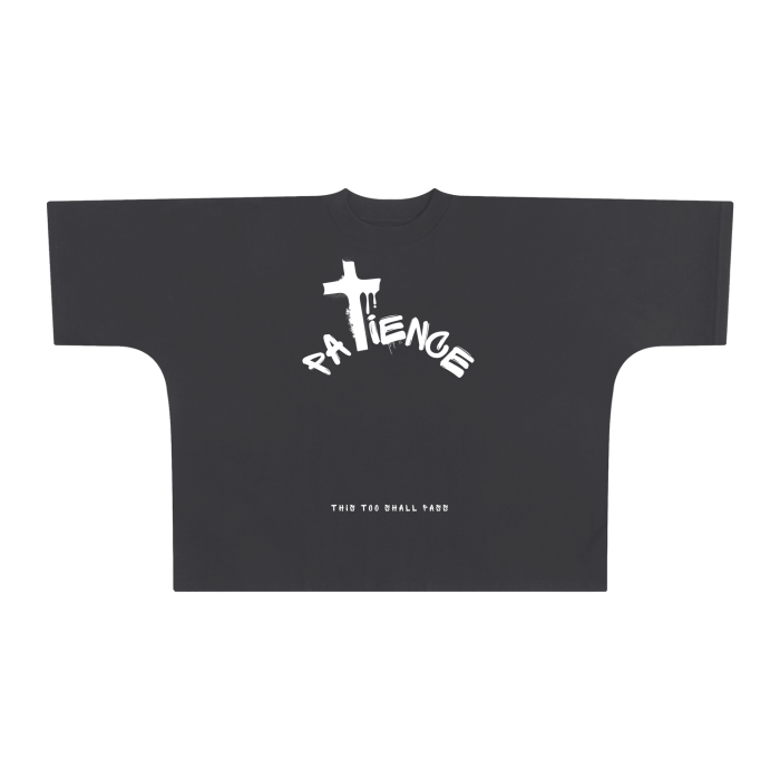 "PATIENCE" v2 | Oversize Boxy T-Shirt