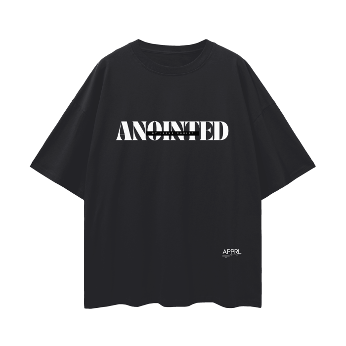 "ANOINTED" | Oversize Drop Shoulder T-Shirt