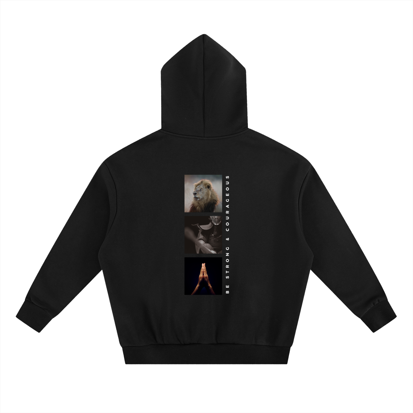 "DO IT WITH COURAGE" V2 | Heavyweight Boxy Fleece Hoodie