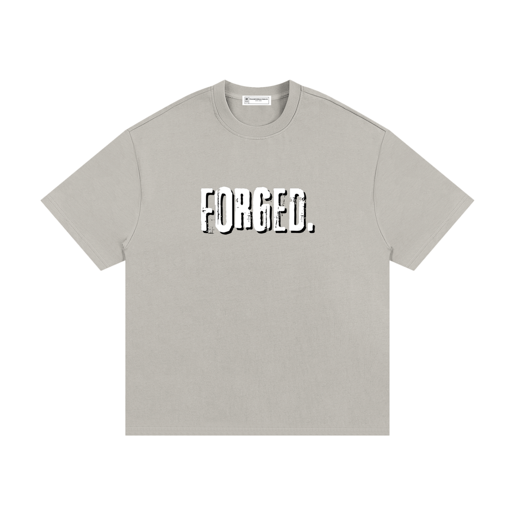 "FORGED BY GRACE" V1 | Essential Heavyweight T-Shirt