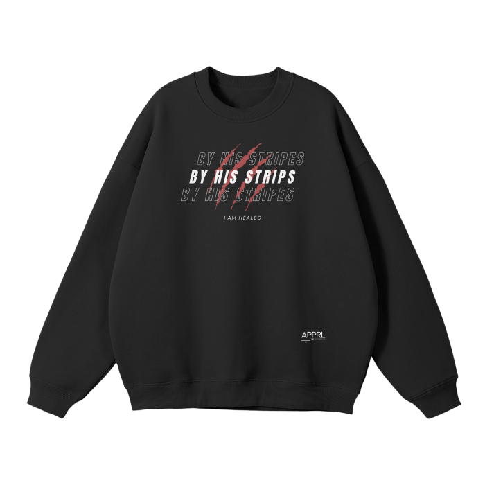"BY HIS STRIPES" v1 | Unisex Pullover