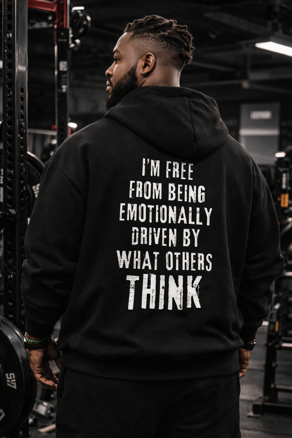 "CARELESS OF OPINIONS" | Heavyweight Boxy Fleece Hoodie