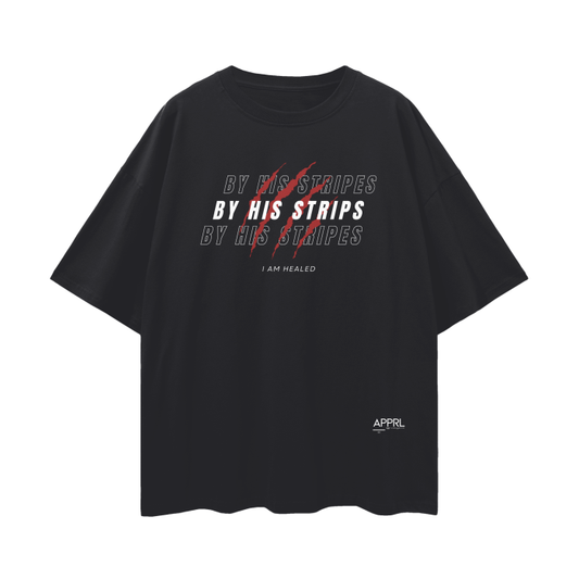 "BY HIS STRIPES" v1 | Oversize Drop Shoulder T-Shirt