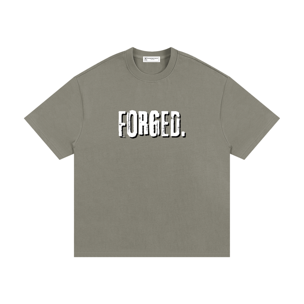 "FORGED BY GRACE" V1 | Essential Heavyweight T-Shirt