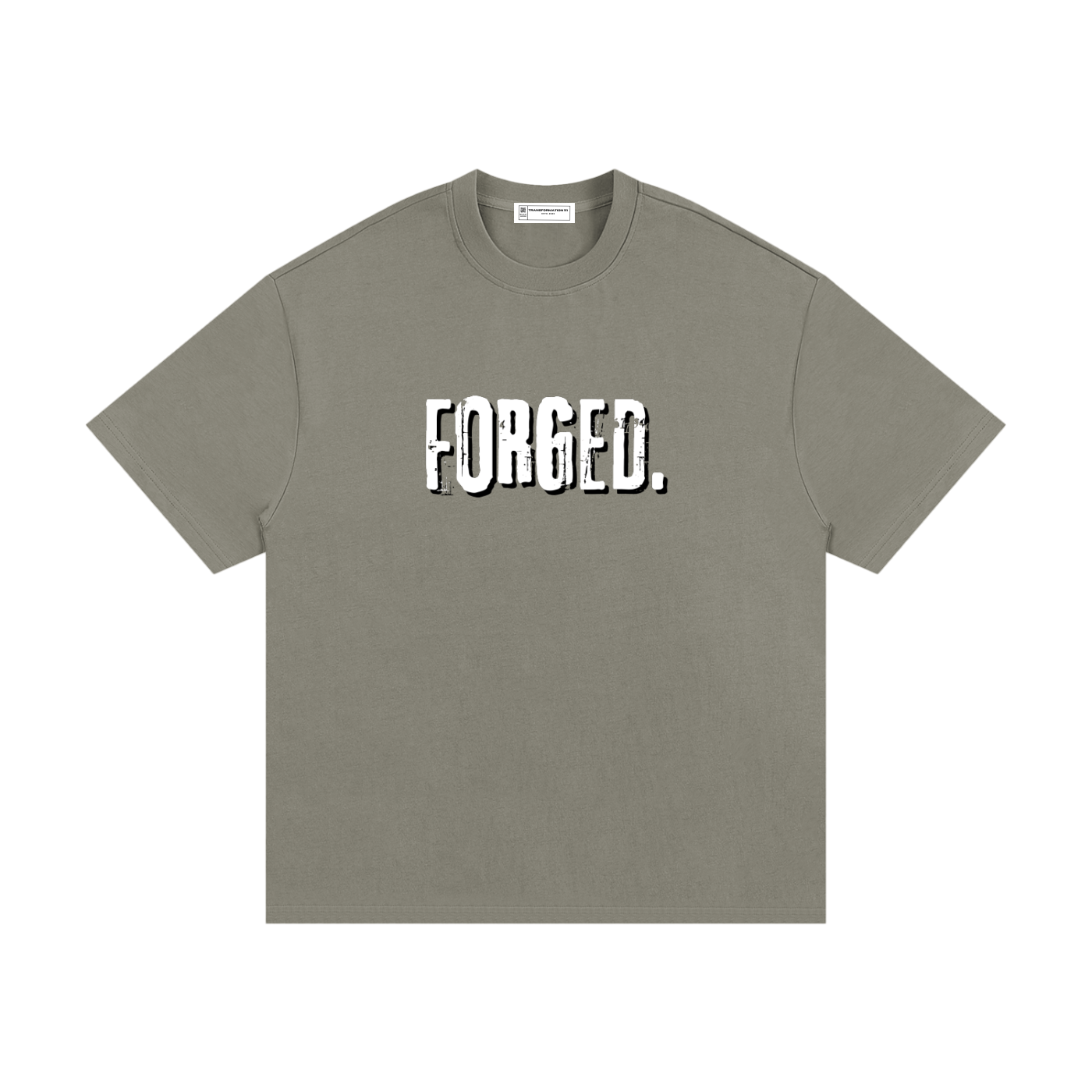 "FORGED BY GRACE" V1 | Essential Heavyweight T-Shirt