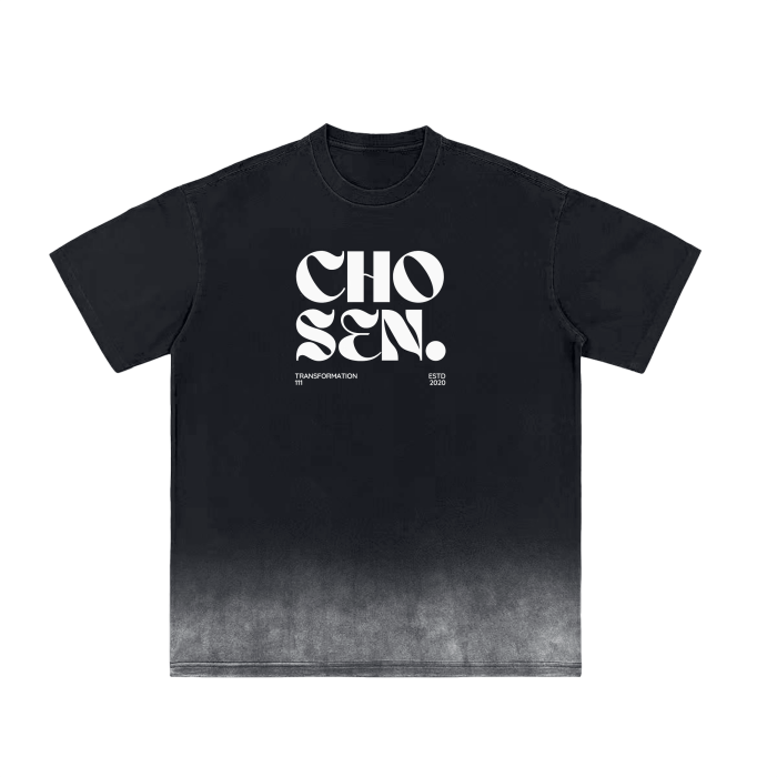 "CHOSEN" Vintage Gradient | Loose Fit T-Shirt