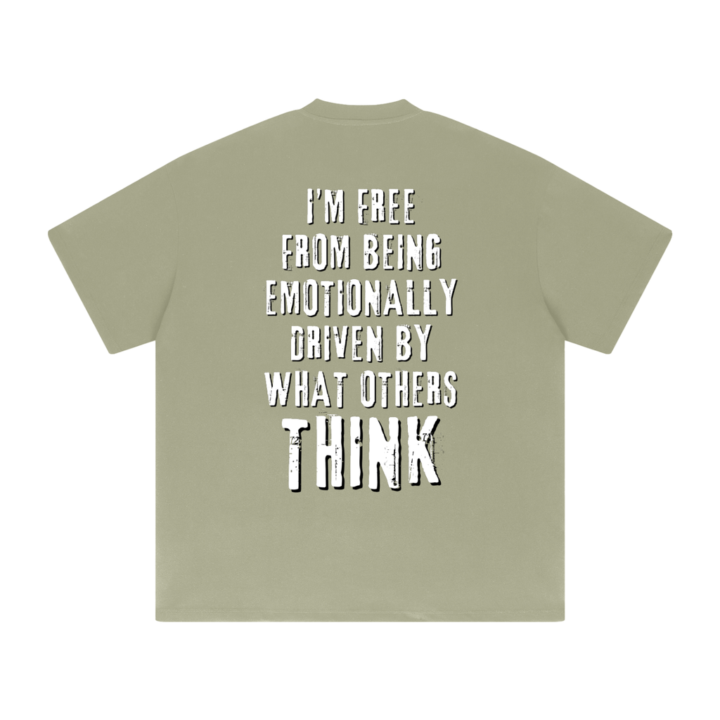 "CARELESS OF OPINIONS" | Heavyweight Drop Shoulder T-Shirt