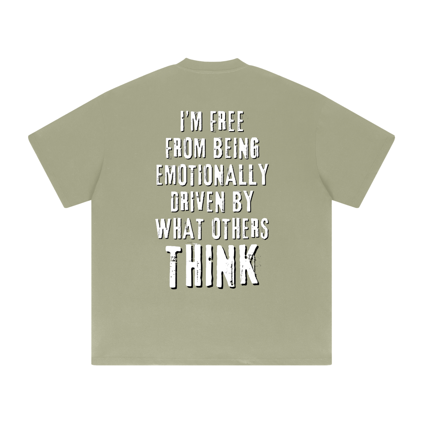 "CARELESS OF OPINIONS" | Heavyweight Drop Shoulder T-Shirt