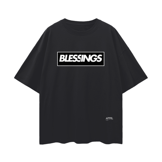 "BLESSINGS" | Oversize Drop Shoulder T-Shirt