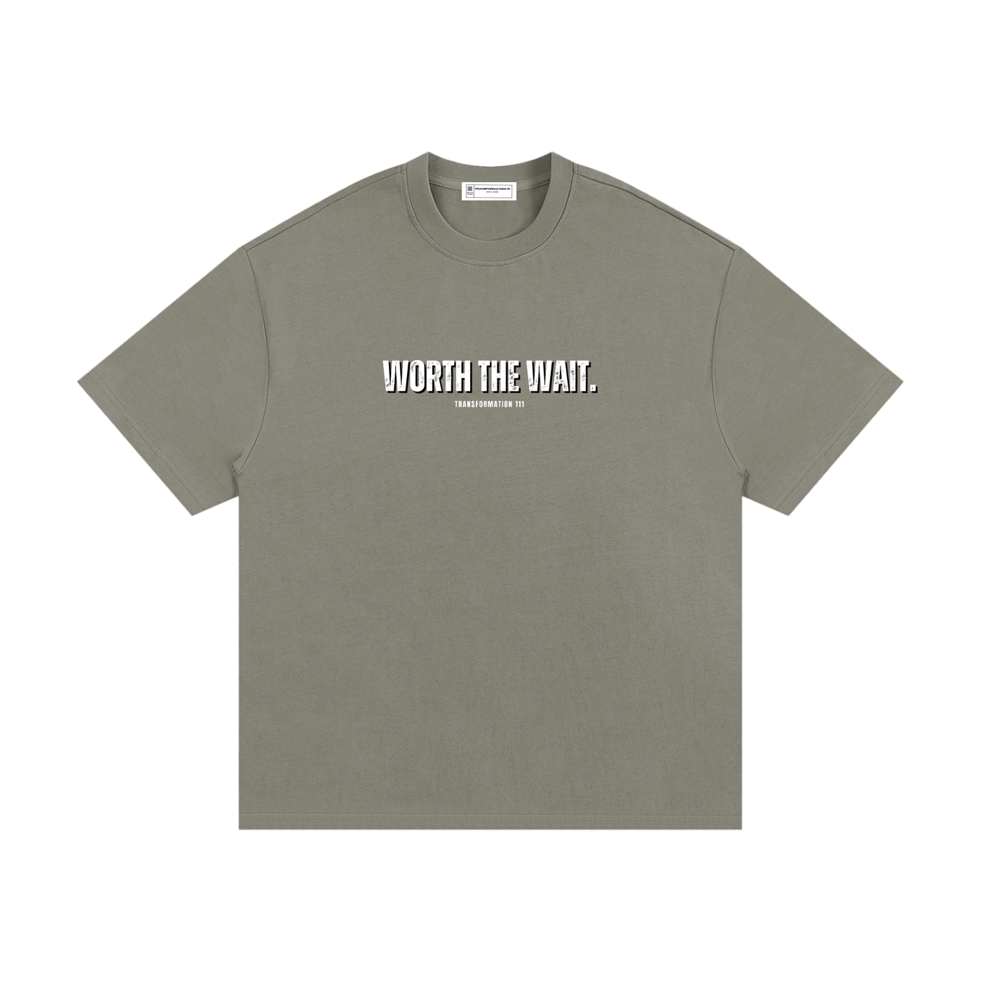 "WORTH THE WAIT" V1 | Essential Heavyweight T-Shirt