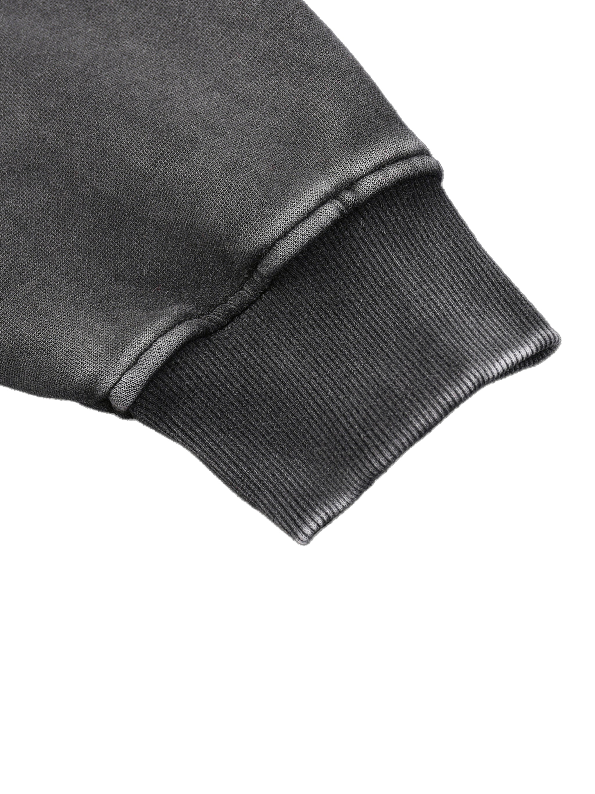 "TRAVAIL" V2 | Snow Washed Oversize Hoodie