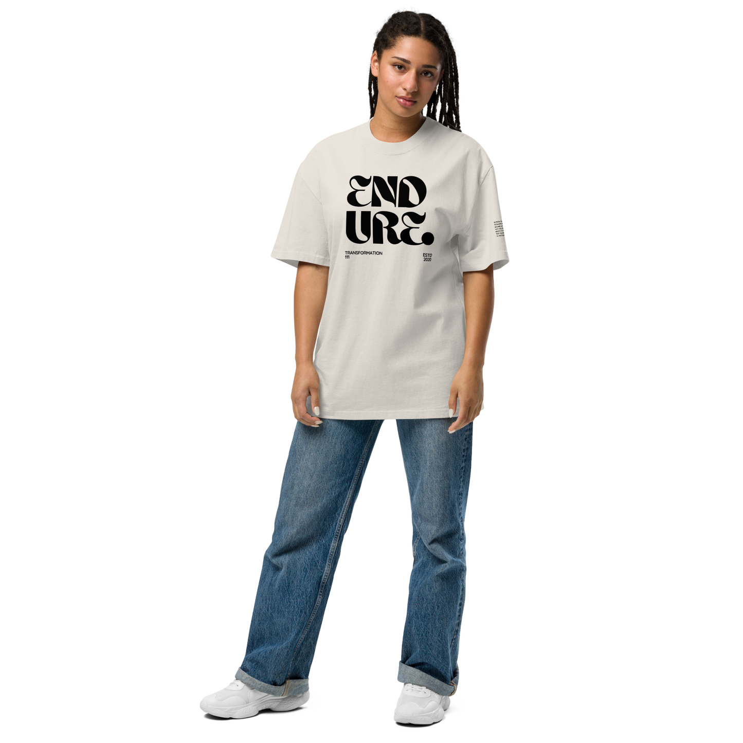 ENDURE (LIGHT) | Premium Oversized T-Shirt