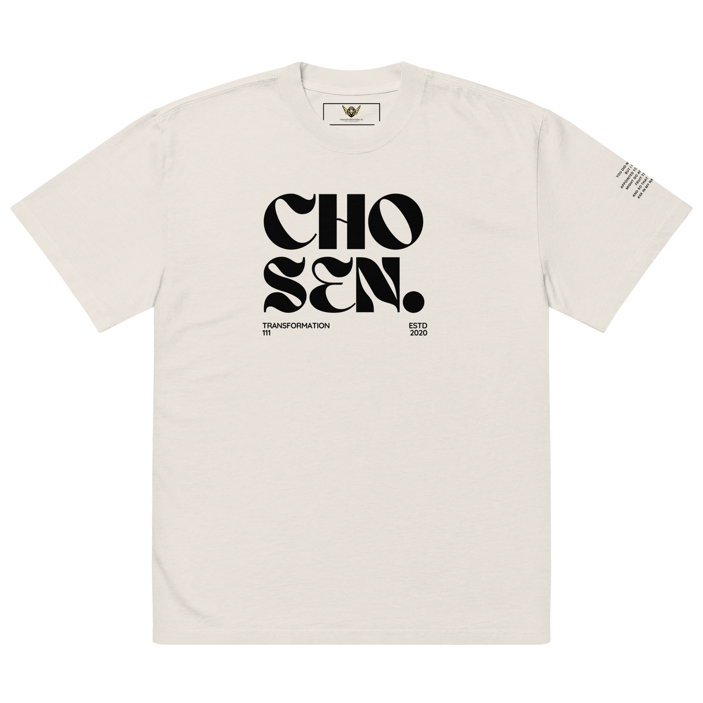CHOSEN (LIGHT) | Premium Oversized T-Shirt