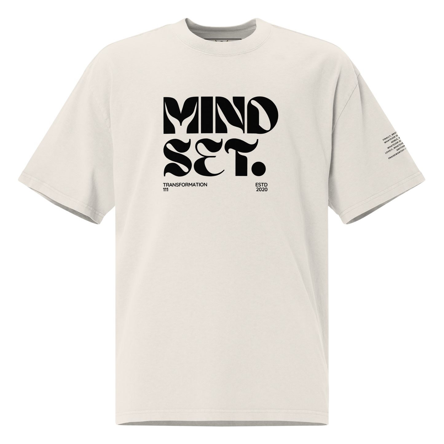 MINDSET (LIGHT) | Premium Oversized T-Shirt