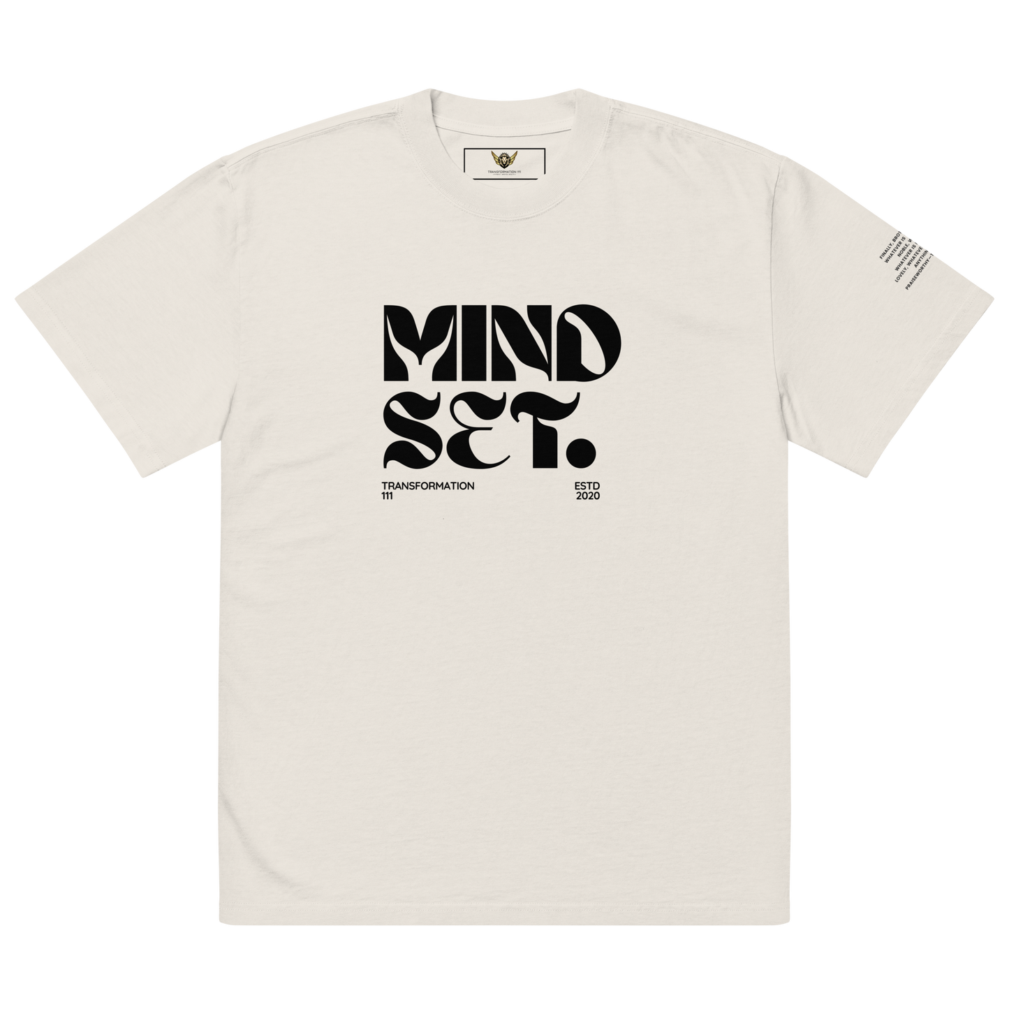 MINDSET (LIGHT) | Premium Oversized T-Shirt