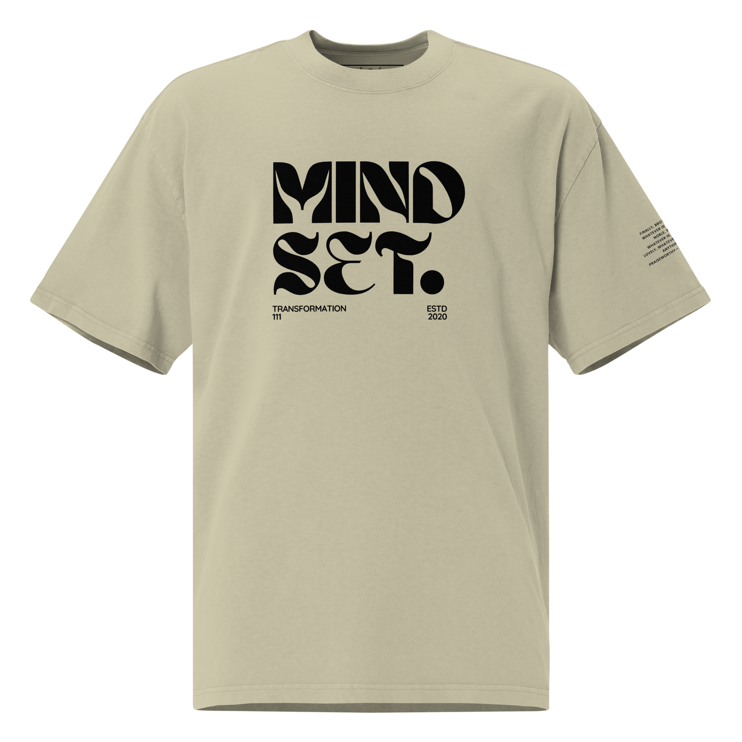MINDSET (LIGHT) | Premium Oversized T-Shirt