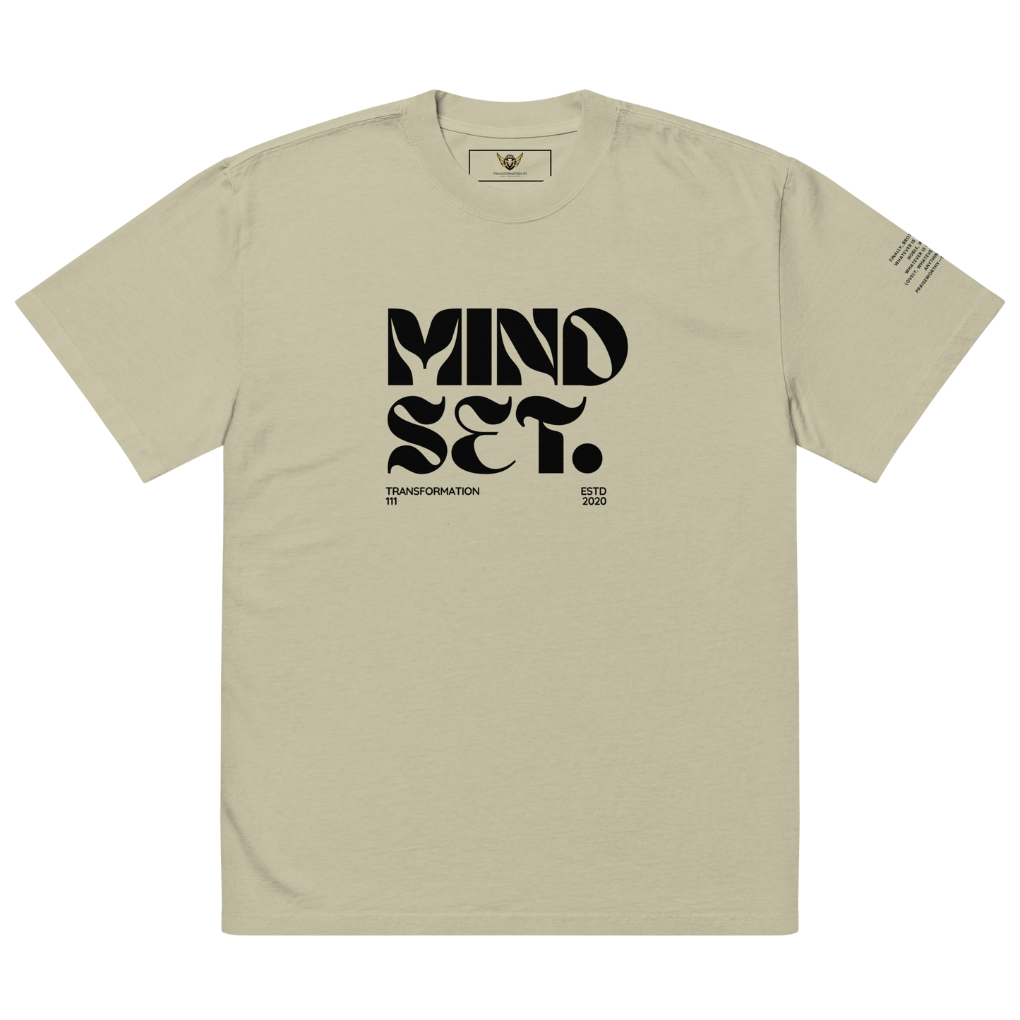 MINDSET (LIGHT) | Premium Oversized T-Shirt