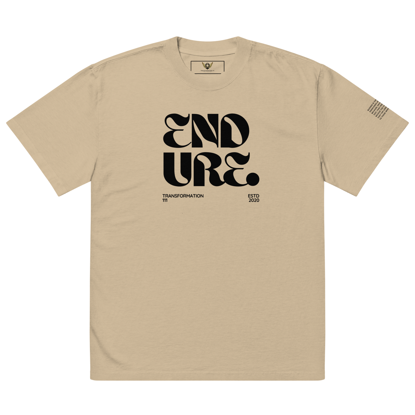 ENDURE (LIGHT) | Premium Oversized T-Shirt