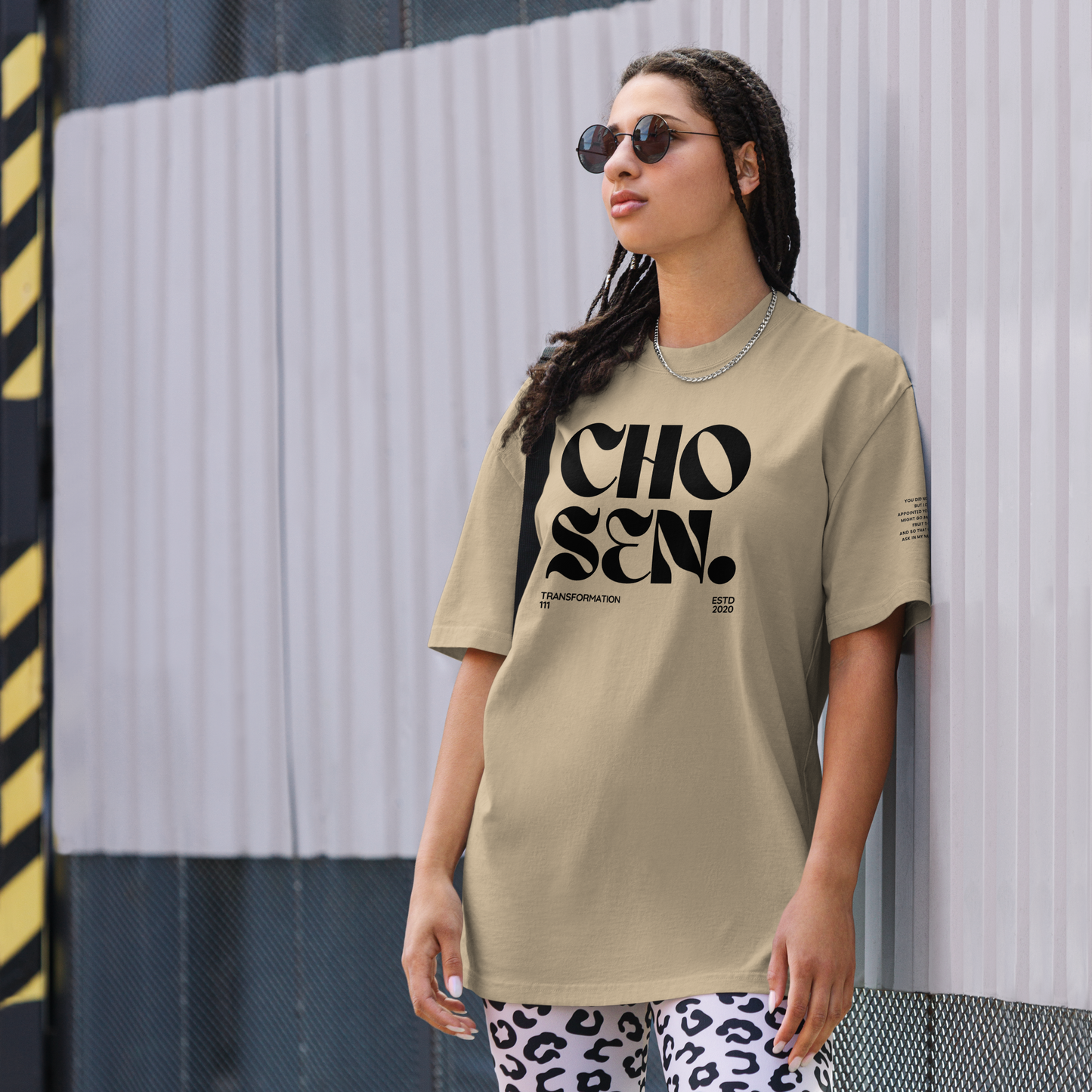 CHOSEN (LIGHT) | Premium Oversized T-Shirt