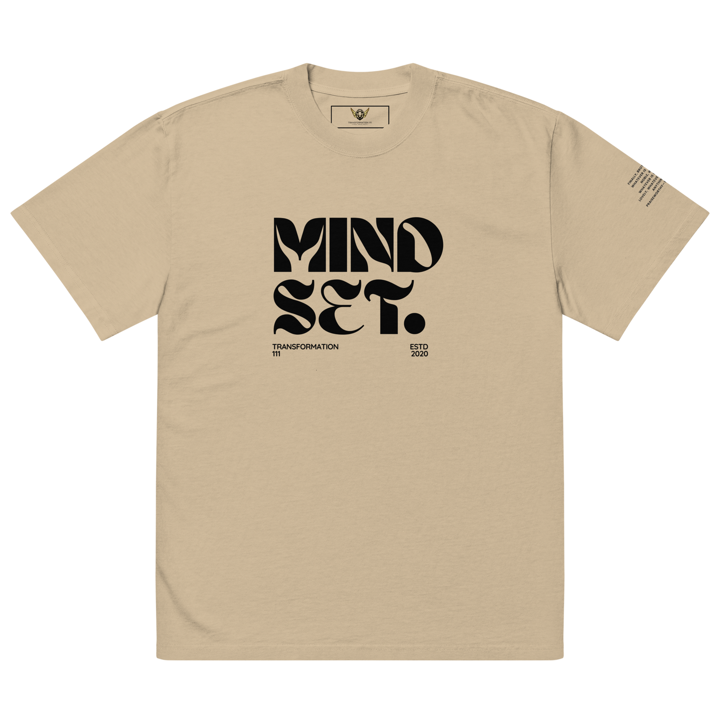 MINDSET (LIGHT) | Premium Oversized T-Shirt