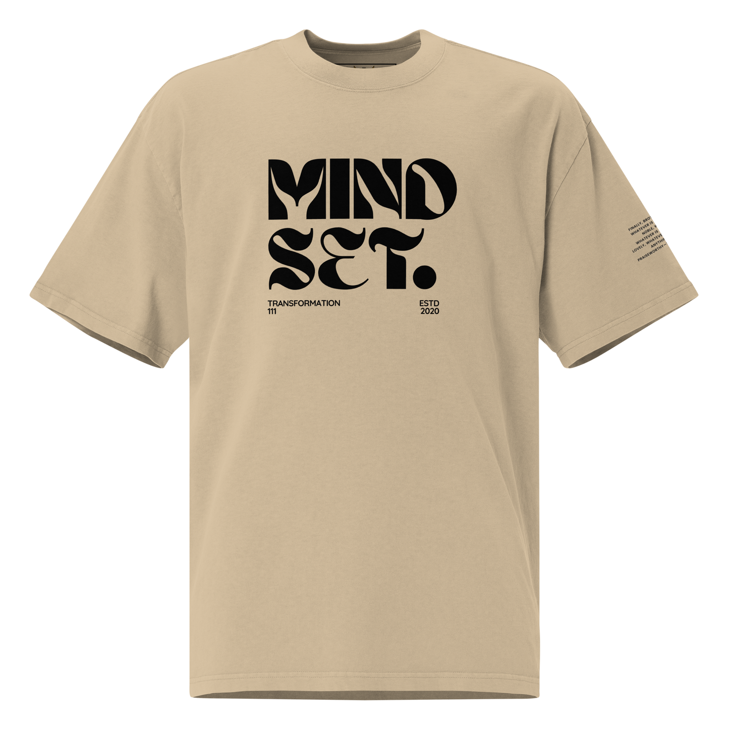 MINDSET (LIGHT) | Premium Oversized T-Shirt